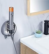 Oukimly Hair Dryer and Straightener Holder Wall Mounted, Curling Iron Holder Adhesive, Blow Dryer...