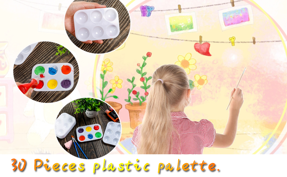paint palettes