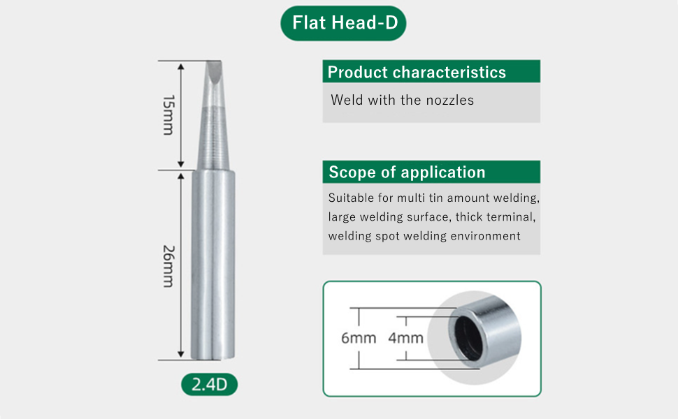 900M-T Series Soldering Tips 