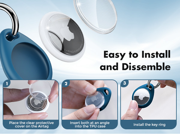 Air Tags 4 Pack Apple Holder