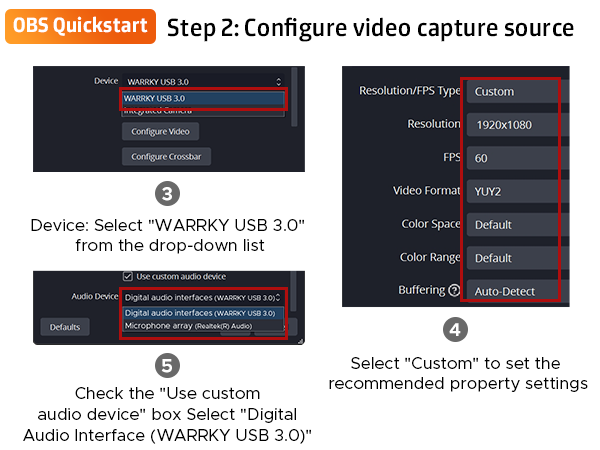 OBS Studio Quickstart : Step 2