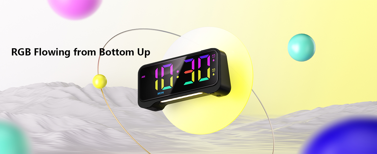 rgb flowing from bottom up