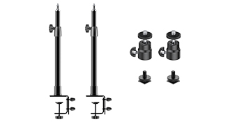dazzne desk mount 2paks content