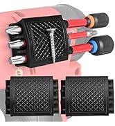 2 Pack Magnetic Bit Holder for Drill Impact Driver Universal Fit Tool Holder with Super Strong Ad...