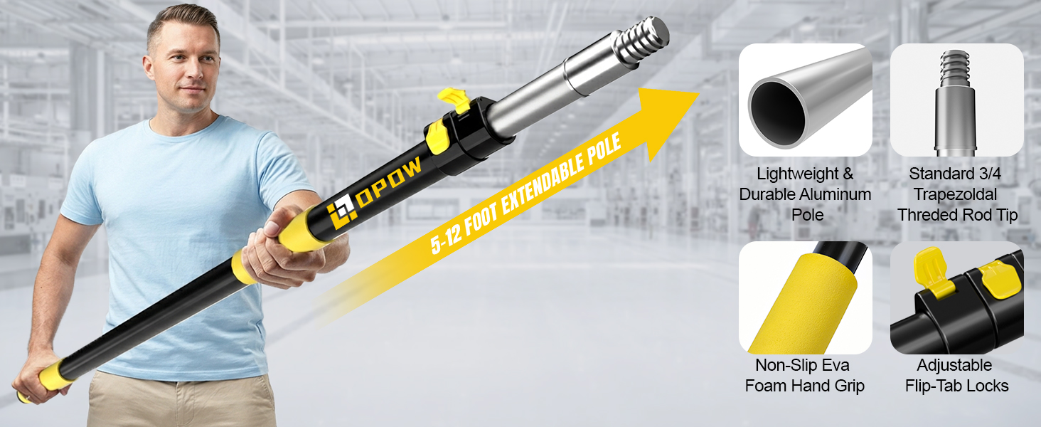 duster with extension pole