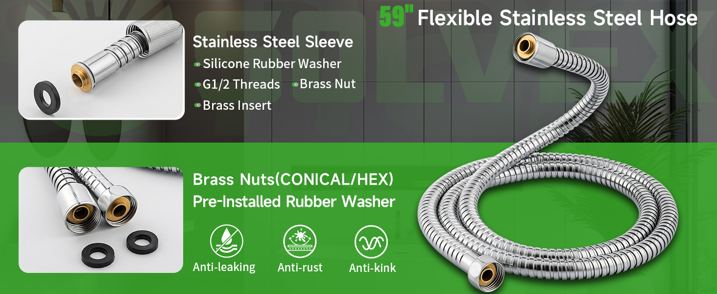 Stainless Steel Leakproof Hose