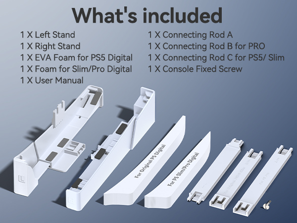 PS5 Slim horizontal stand