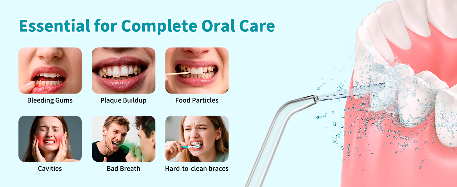Solve daily oral cleaning problems
