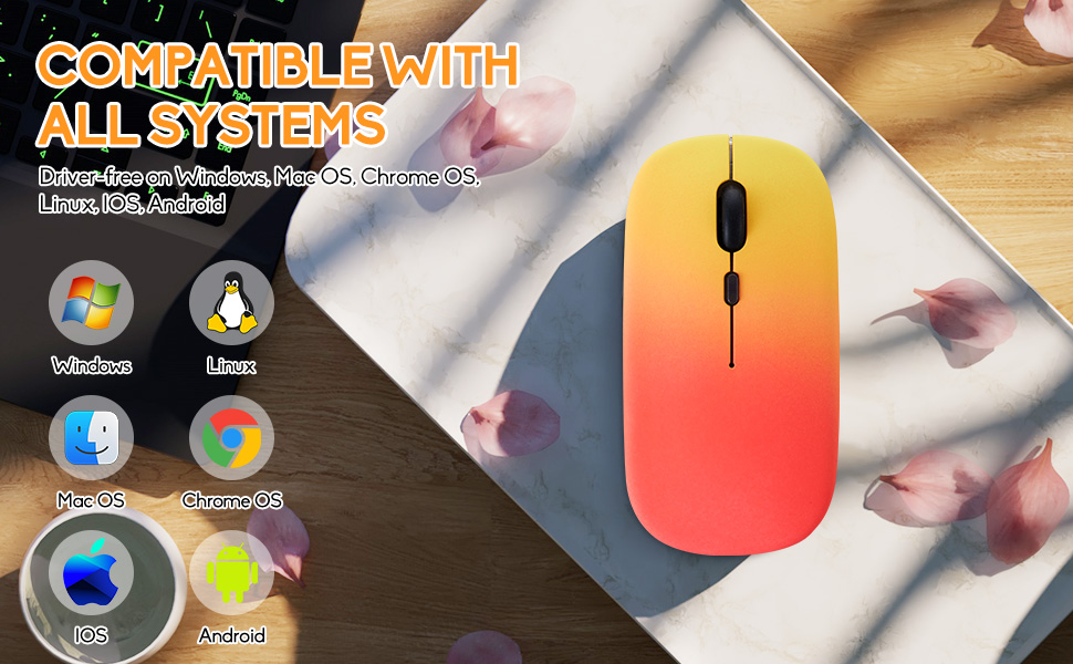 Wireless Bluetooth Mouse,