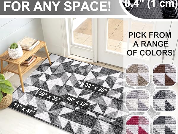 OLANLY Odor-Free door mat