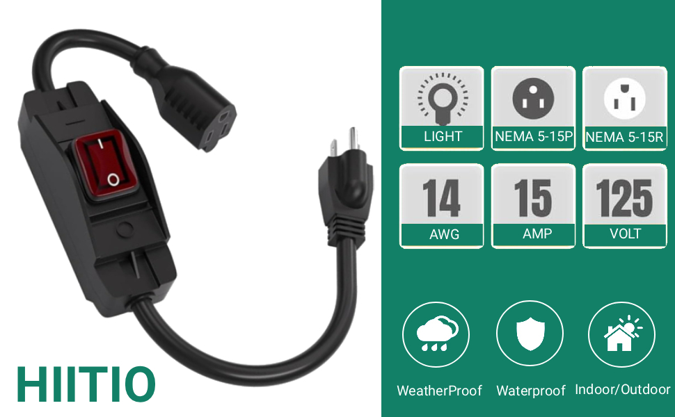 Extension Cord with Switch