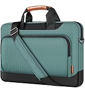 DOMISO Laptop Sleeve Case Large Capacity Shoulder Bag Compatible with 17-17.3 inch Dell XPS/HP Ga...