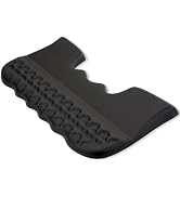 MOSISO Keyboard Stand with Wrist Rest, PU Leather Ergonomic Unique Wing Curved Edge Keyboard Rise...