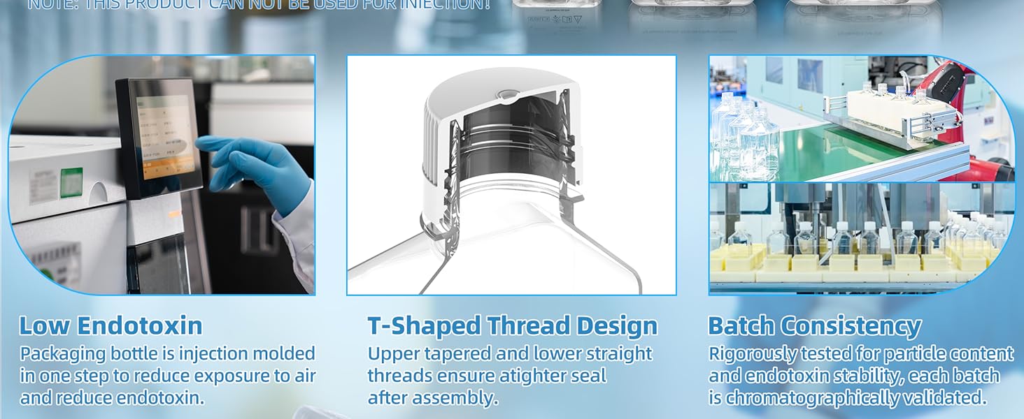 0.9% Normal Saline Solution, 1000ml 0.1um Filtration Sterilized SPSS Buffer