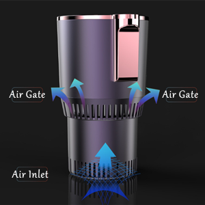 car cup holder warmer quick electronic cooling cup holder car refrigerator cup b07jd5vryw