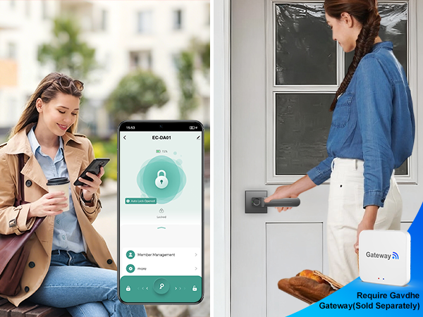 Unlock Your Door Remotely with Gavdhe Gateway