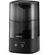 ROSEKM 4.5L Humidifiers for Bedroom, Humidifiers for Home Large Room, Cool Mist Humidfiers for Ba...