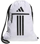 adidas Alliance Sackpack – Drawstring Backpack for Sports, Small Gym Bag