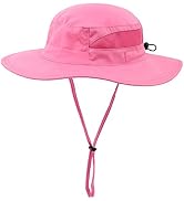 Connectyle Outdoor UV Sun Hat for Toddler Baby Kids Safari Fishing Hat UPF 50+