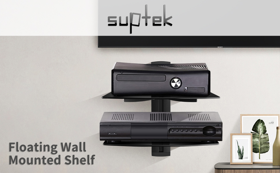 floating wall mounted shelf