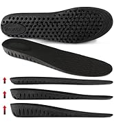Ailaka Height Increase Insoles for Men Women, Honeycomb Shock Absorbing Cushion Insoles, Replacem...