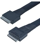 LetLinkSo Oculink Cable PCIe 4.0 SFF-8611 x8 to SFF-8611 8i Cable for Server