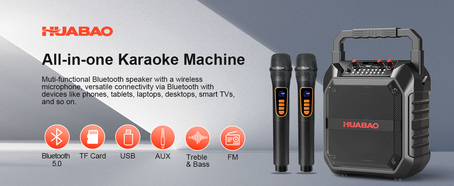 portable karaoke machine