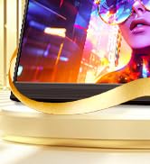 Omiodo Portable Monitor for Laptop FHD 15.6" 1080P Ultra-Slim USB-C&amp;HDMI External Second Screen f...