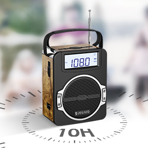 Digital Bluetooth AM FM Radio