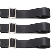 MAGICLULU 3pcs Black Santa Claus Belt Adjustable Santa Claus Waistband Santa Suit Belt for Christ...