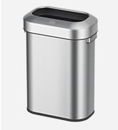 oblong trash can