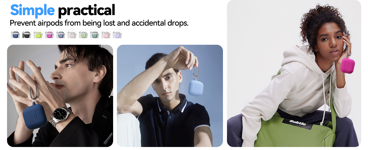 for AirPod 4 Case Cover 2024 with Cleaner Kit