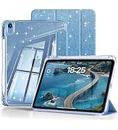 Zktuyu for iPad (A16) 11th 10th Generation Case 11/10.9 Inch 2025/2022, Glittering Sparkly Clear ...
