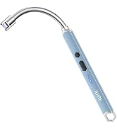 IUIRE Candle Lighter Electric Rechargeable Arc Lighter with Flexible Neck (Blue)