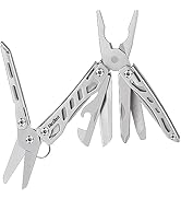 Nextool EDC Keychain Multitool, 10 in 1 Mini Pocket Knife Multi Tool with Needlenose Pliers, Scis...