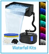 pond waterfall kit