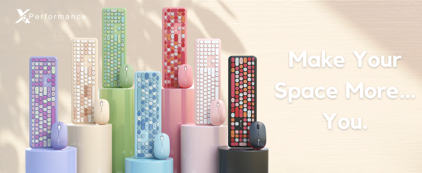 Colorful Keyboard Combo