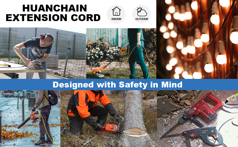 HUANCHAIN extension cord