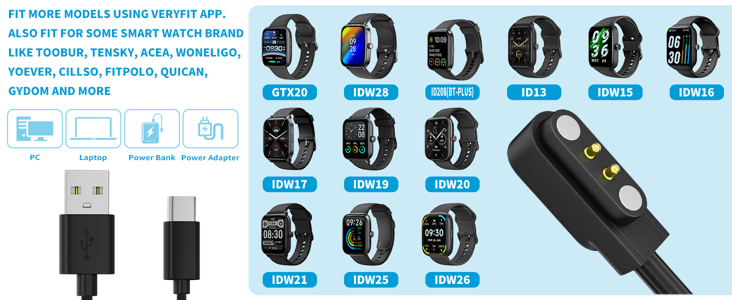 charger for smart watch