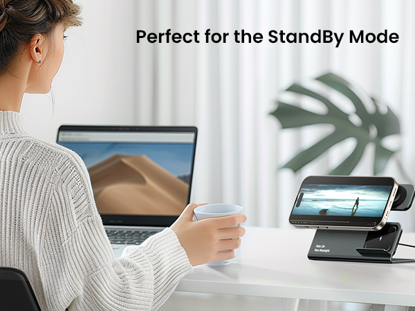 3 in 1 Magnetic Wireless Charging Station