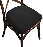 Big Hippo Chair Pads, Memory Foam Chair Seat Cushion Non Slip Rubber Back Thicken Chair Padding w...