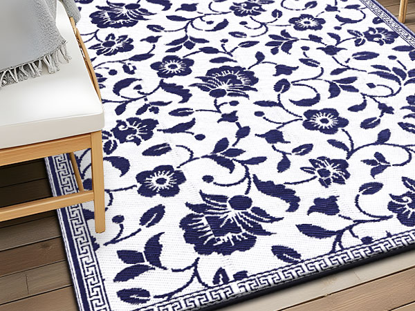 Flower Pattern Outdoor rug