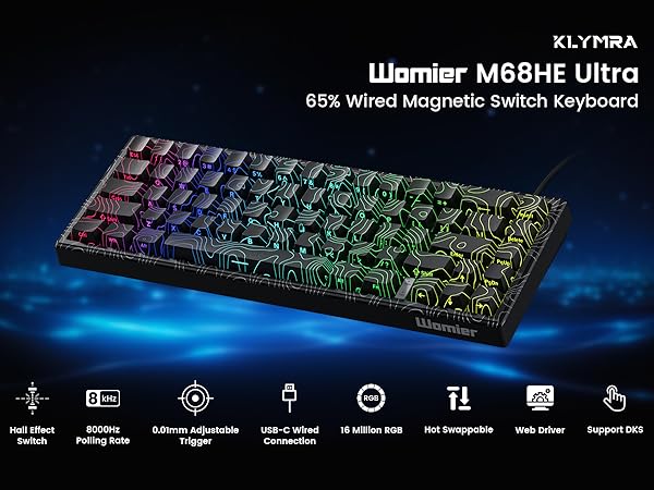 klymra womier gaming keyboard