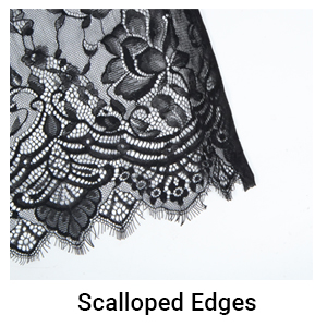 Black butterfly patterned lace tablecloth