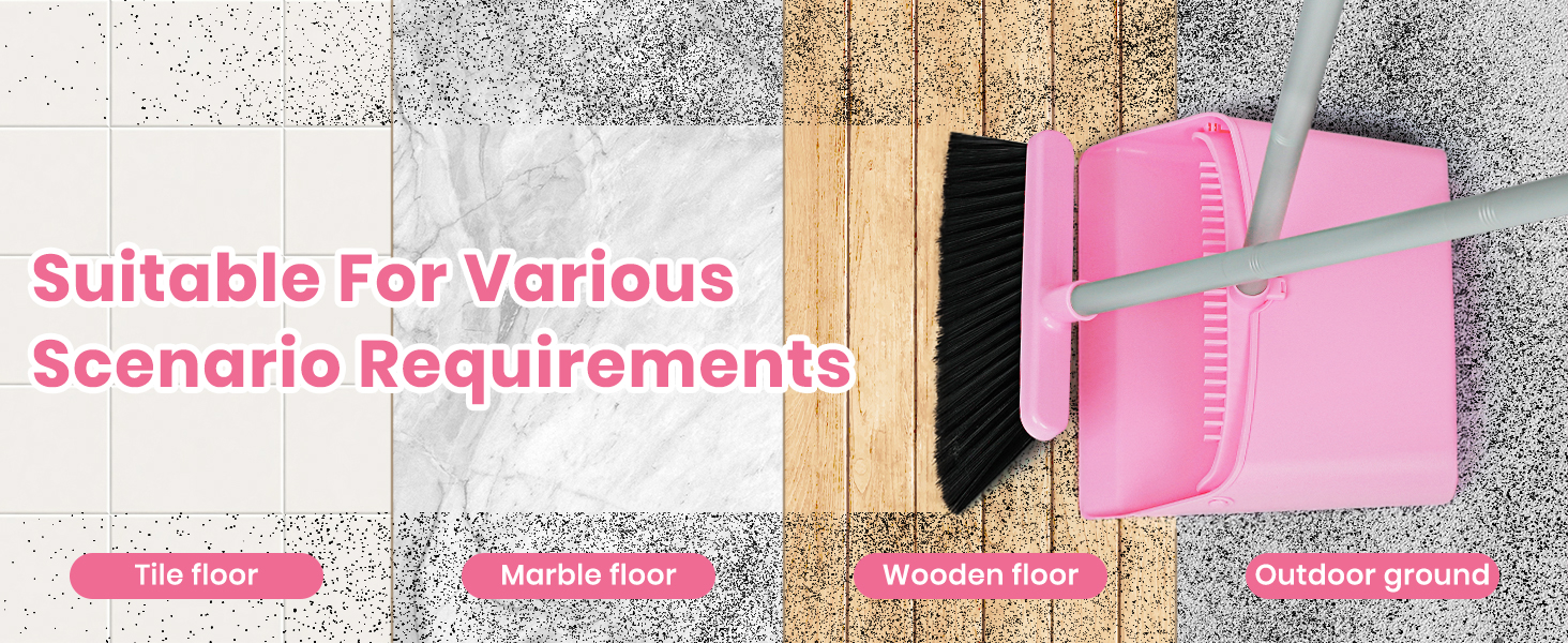 broom and dustpan set