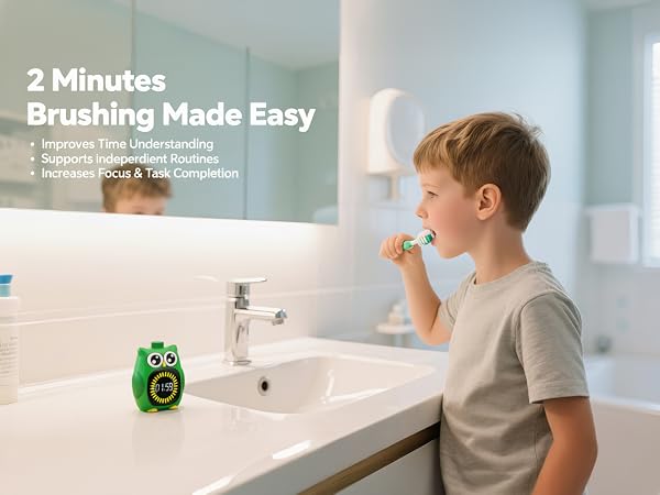 Brushing Mad Easy BY this visaul Timer
