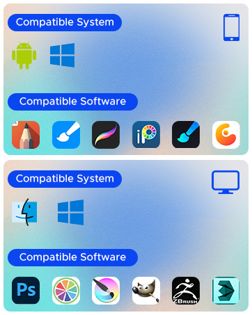 drawing pad EIS1060 compatible System
