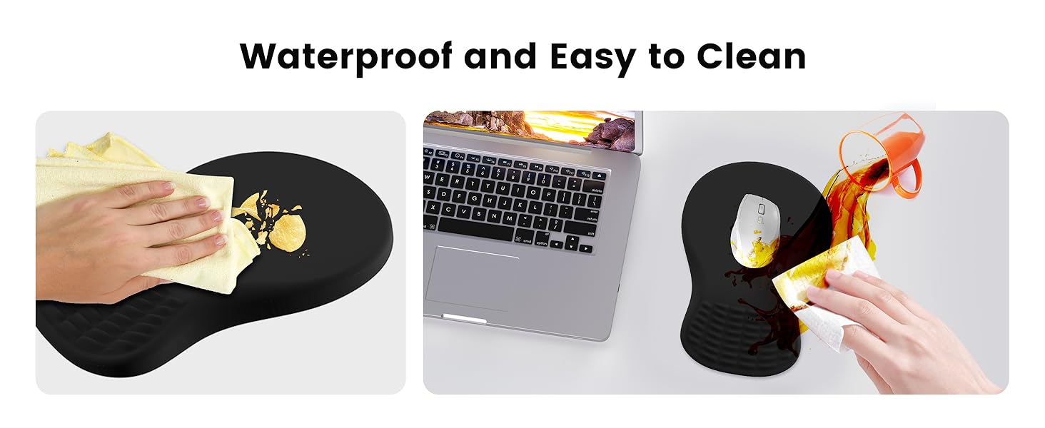 ergonomic mouse pad
