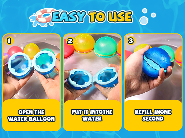 Magnetic Water Balloons