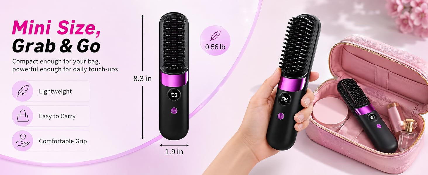 cordless hair straightener